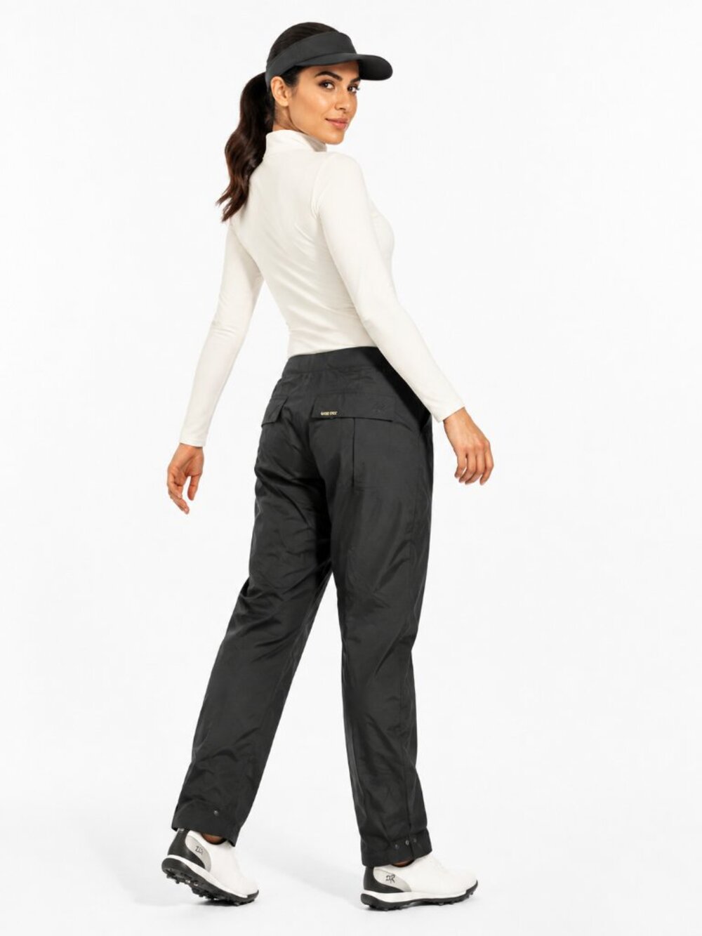 Zero Restriction Gore-Tex Waterproof Golf Rain Pants Black Size M Windproof